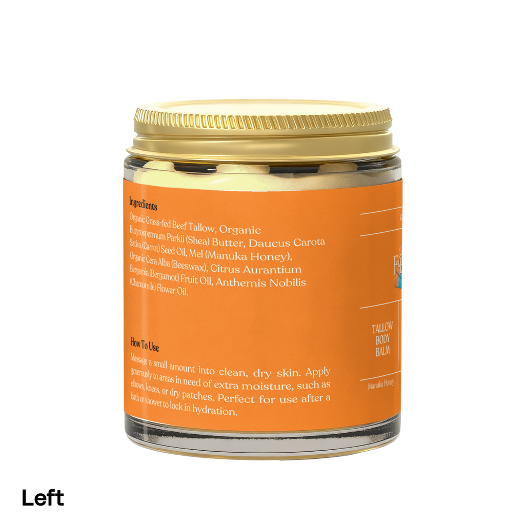 Tallow Body Balm — Manuka Honey & Chamomile | By Frelyn