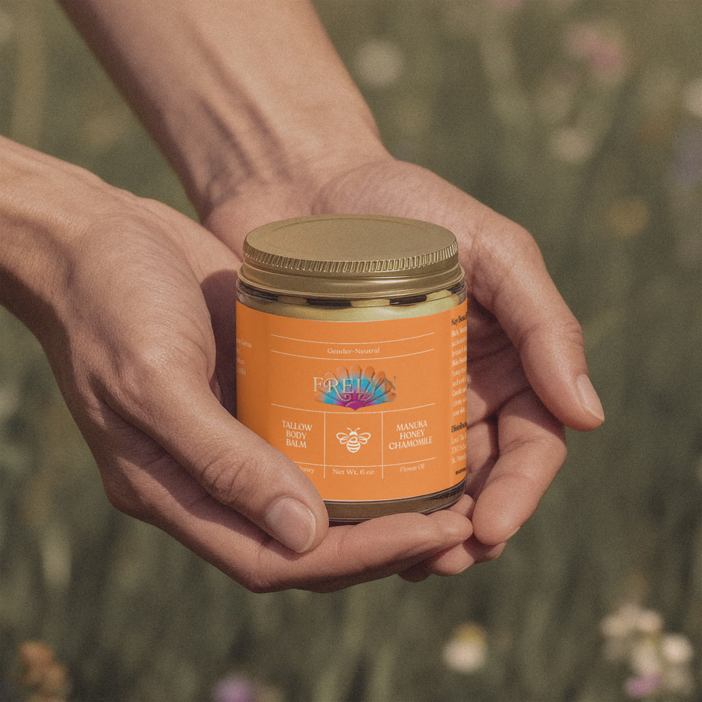 Tallow Body Balm — Manuka Honey & Chamomile | By Frelyn