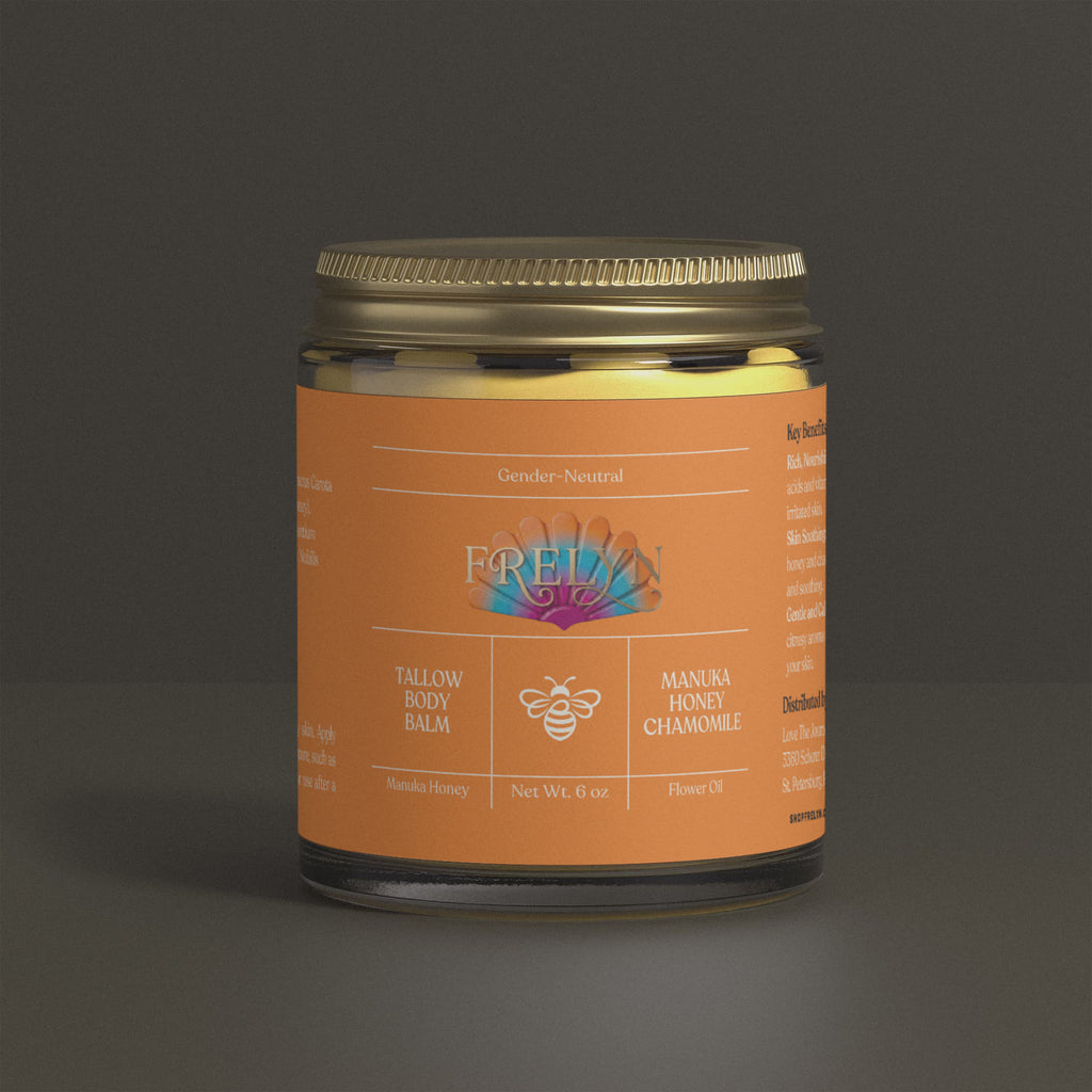Tallow Body Balm — Manuka Honey & Chamomile | By Frelyn