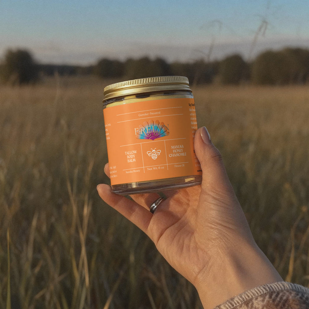 Tallow Body Balm — Manuka Honey & Chamomile | By Frelyn