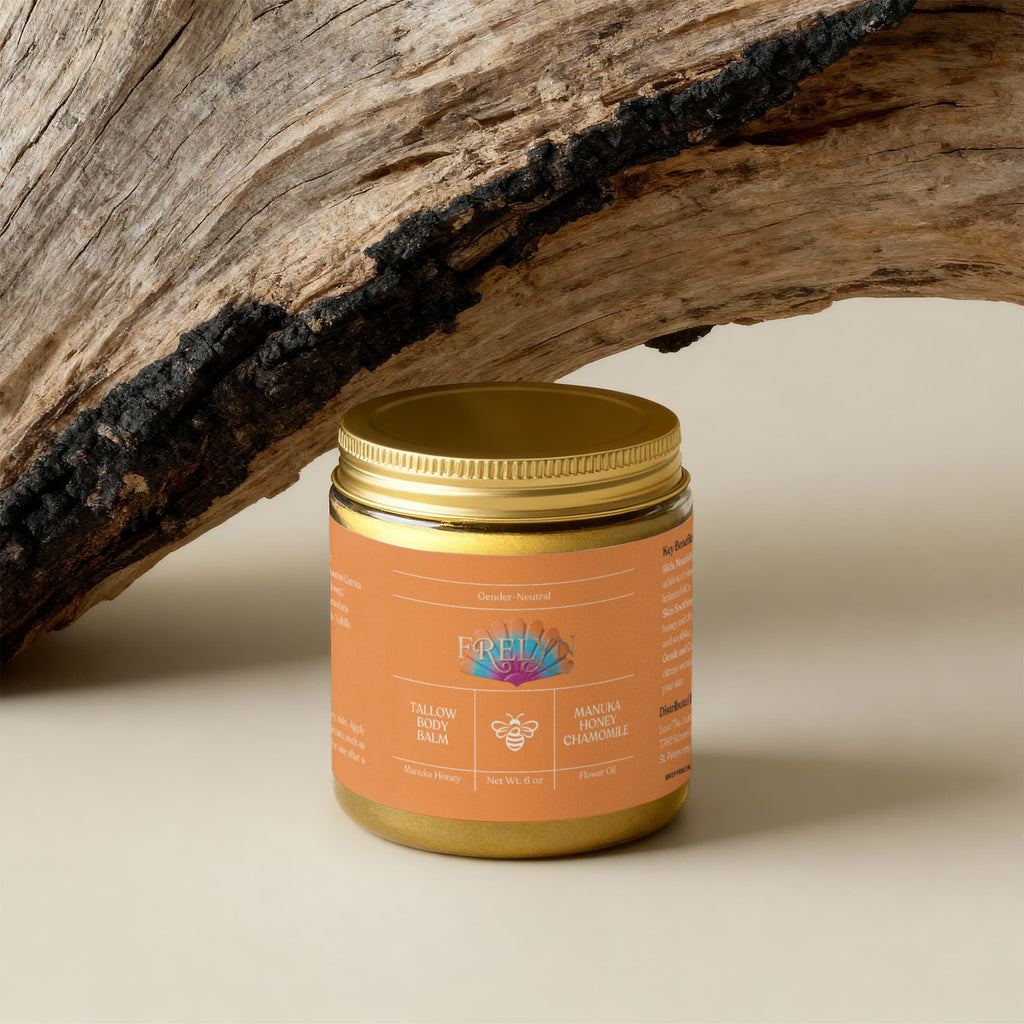 Tallow Body Balm — Manuka Honey & Chamomile | By Frelyn