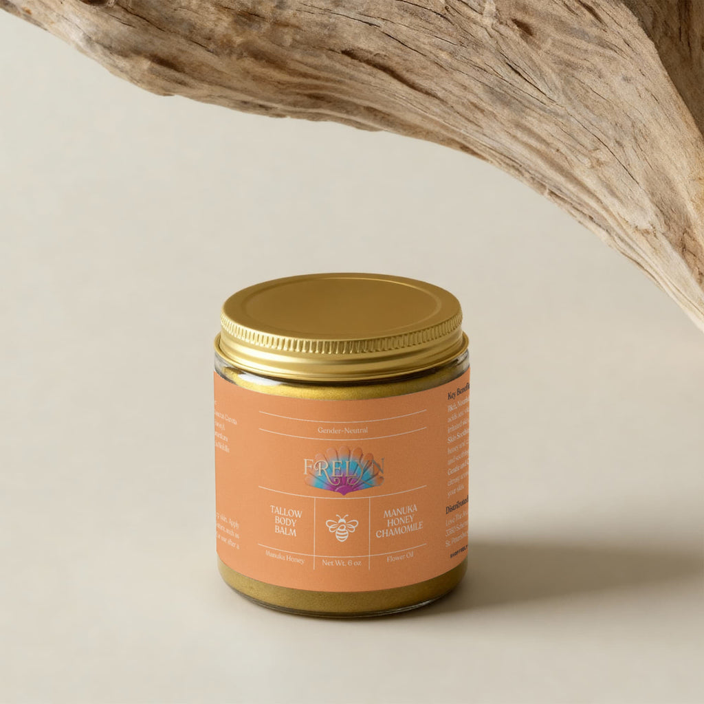 Tallow Body Balm — Manuka Honey & Chamomile | By Frelyn