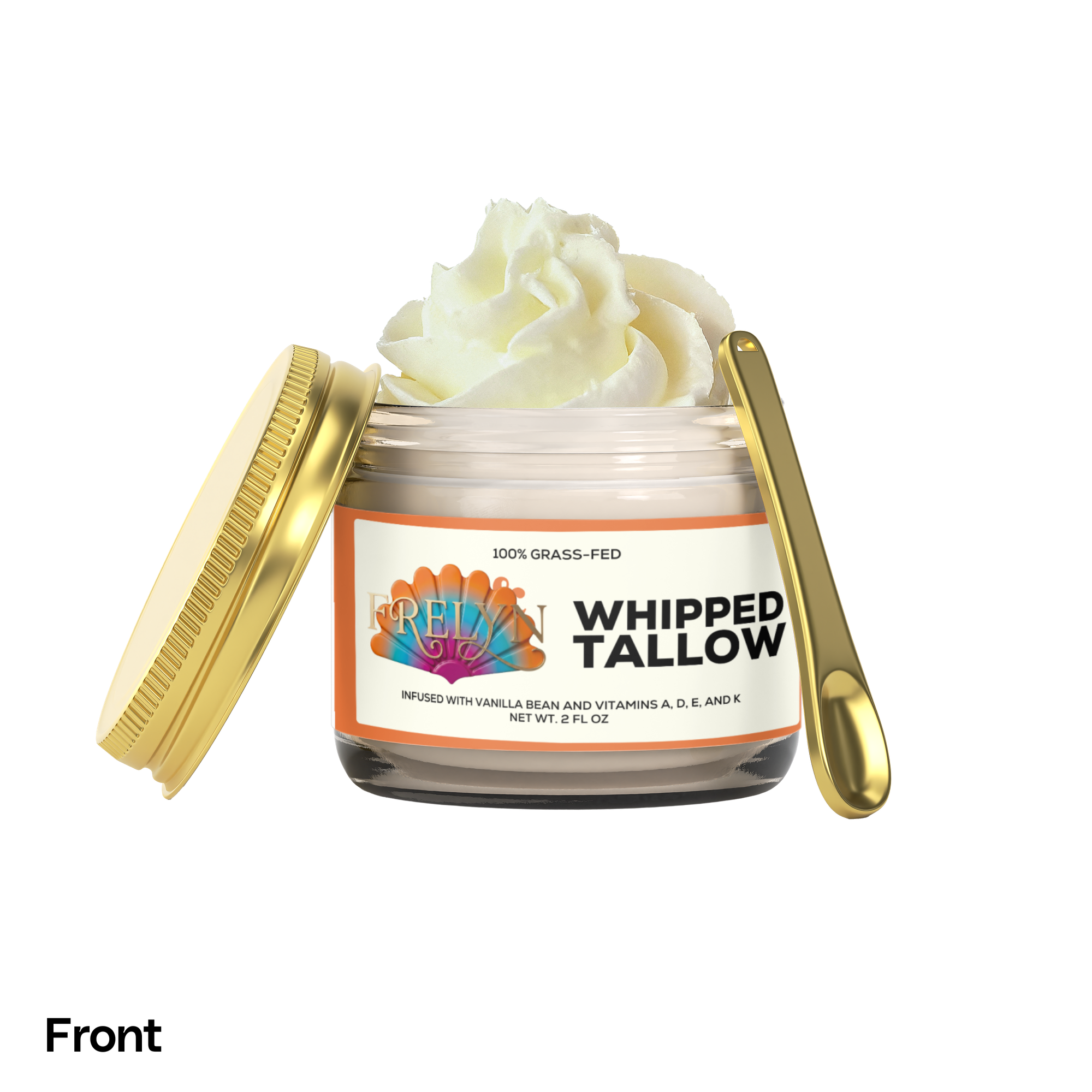 Whipped Grass-Fed Tallow Balm — Vanilla Bean | By Frelyn