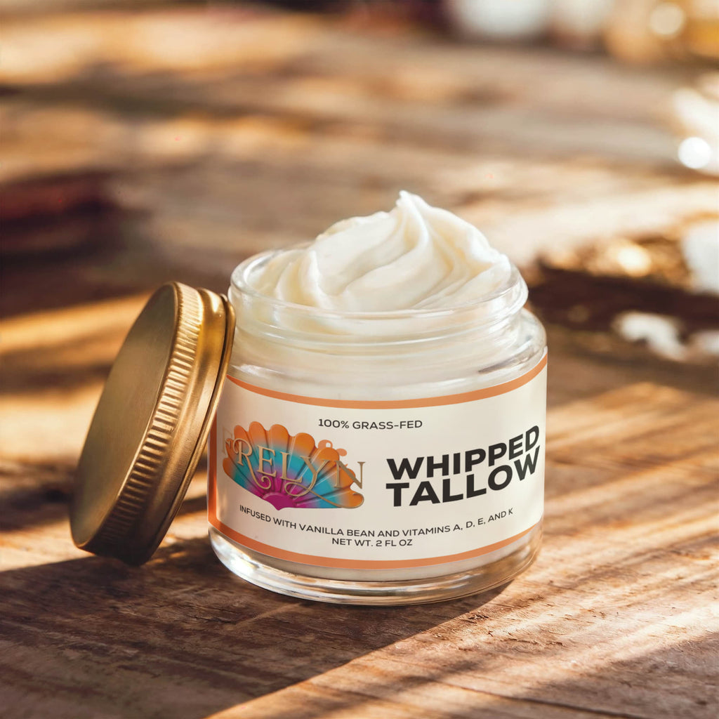 Whipped Grass-Fed Tallow Balm — Vanilla Bean | By Frelyn