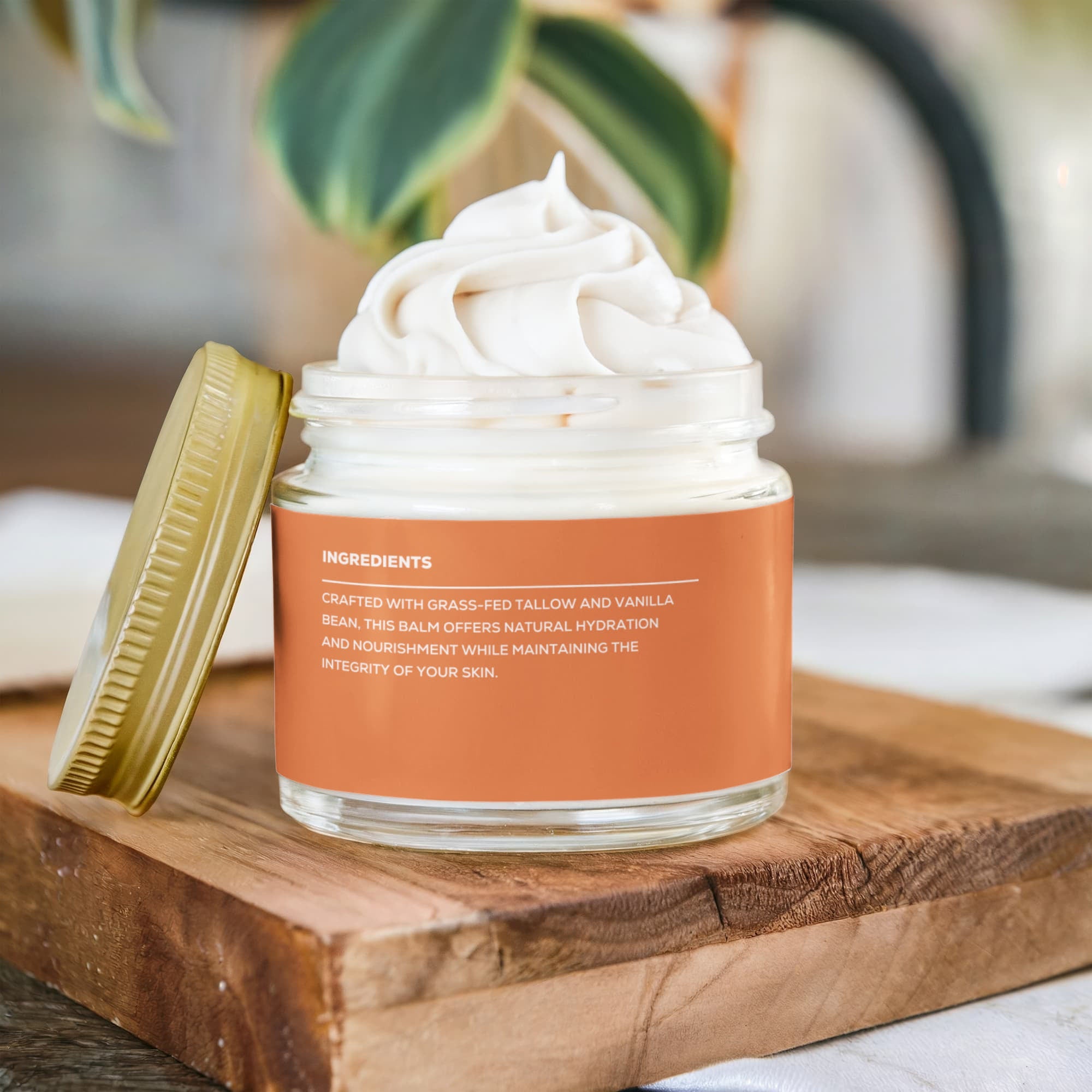 Whipped Grass-Fed Tallow Balm — Vanilla Bean | By Frelyn