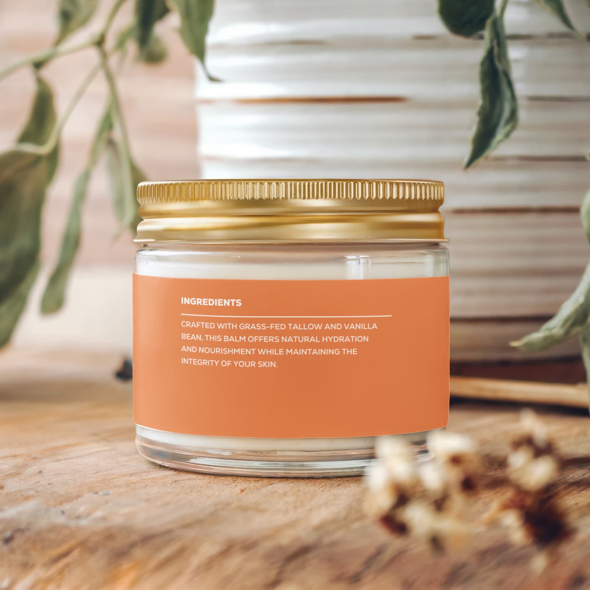 Whipped Grass-Fed Tallow Balm — Vanilla Bean | By Frelyn