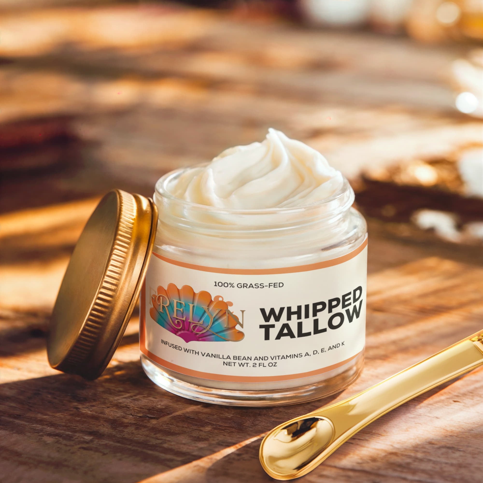 Whipped Grass-Fed Tallow Balm — Vanilla Bean | By Frelyn