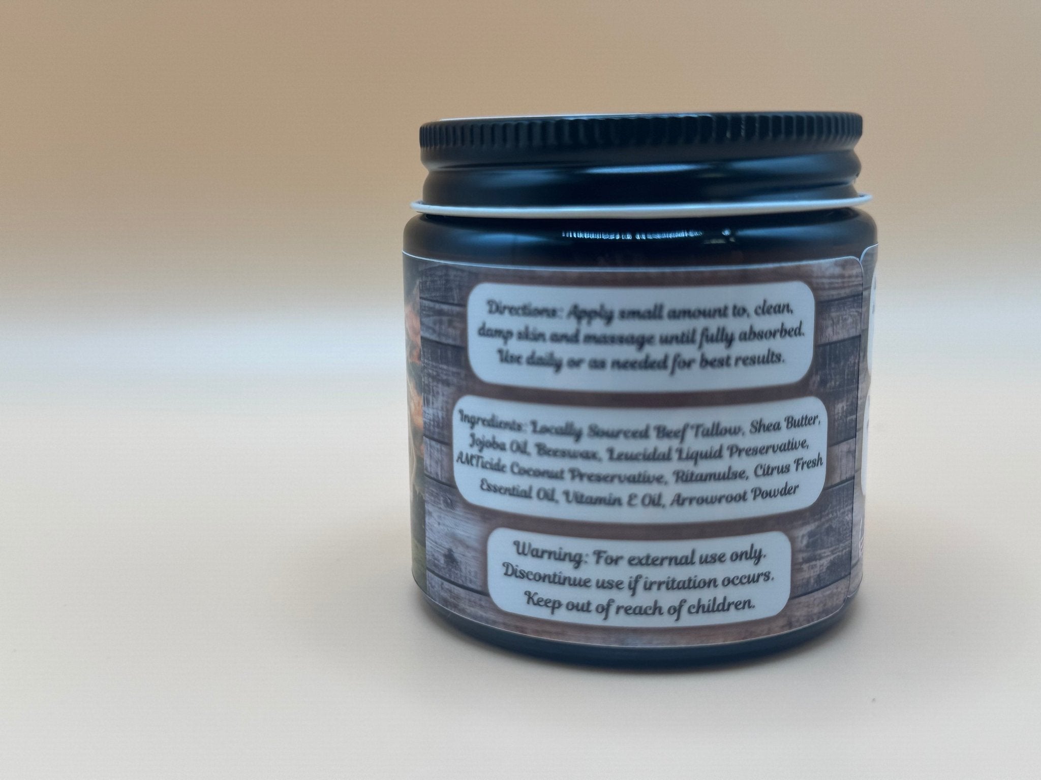 Citrus Fresh Whipped Tallow Balm