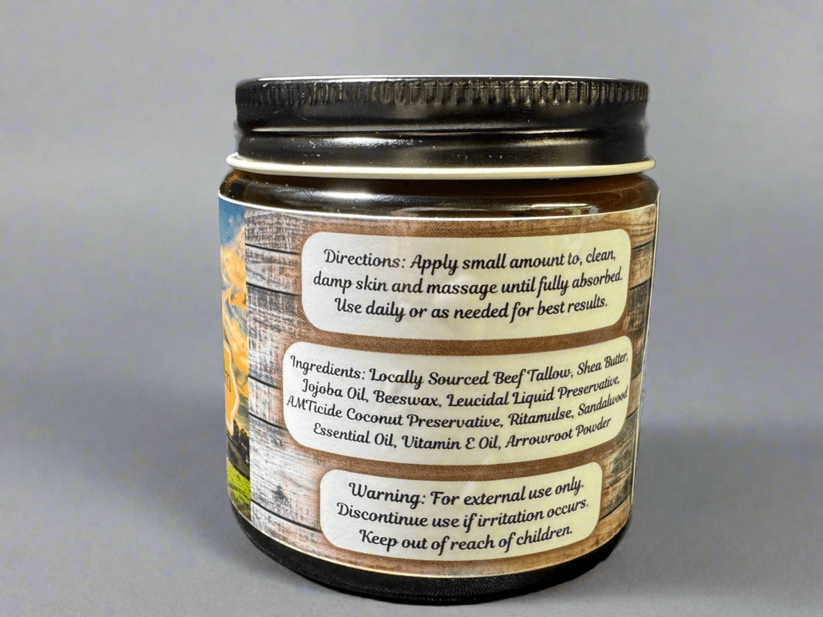 Sandalwood Whipped Tallow Balm