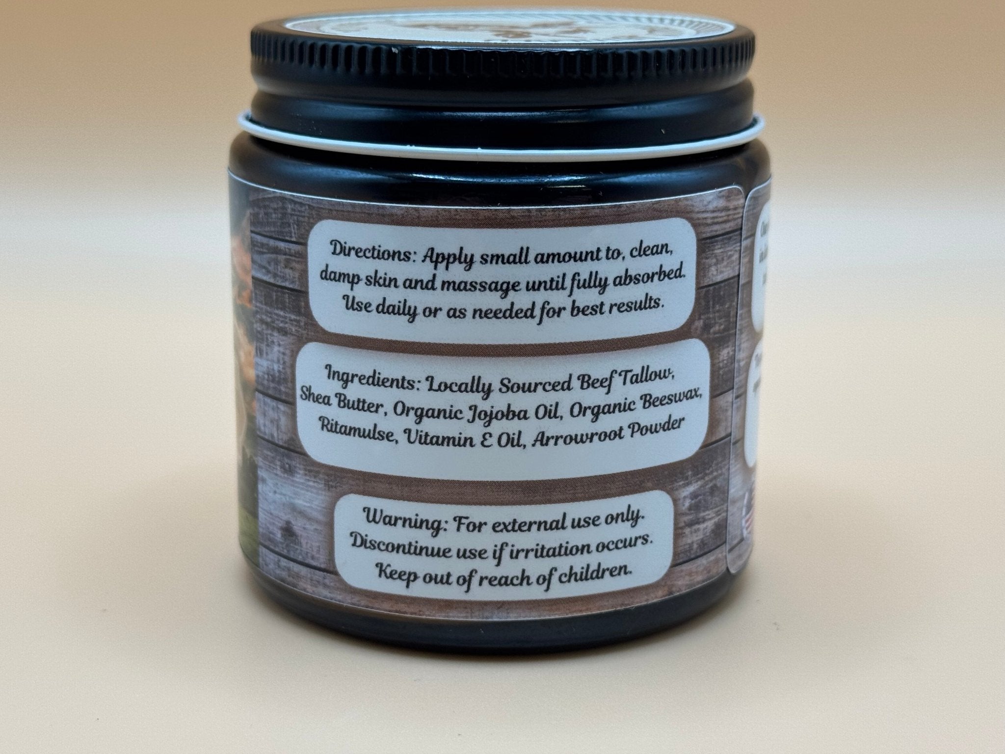 Unscented Whipped Tallow Balm